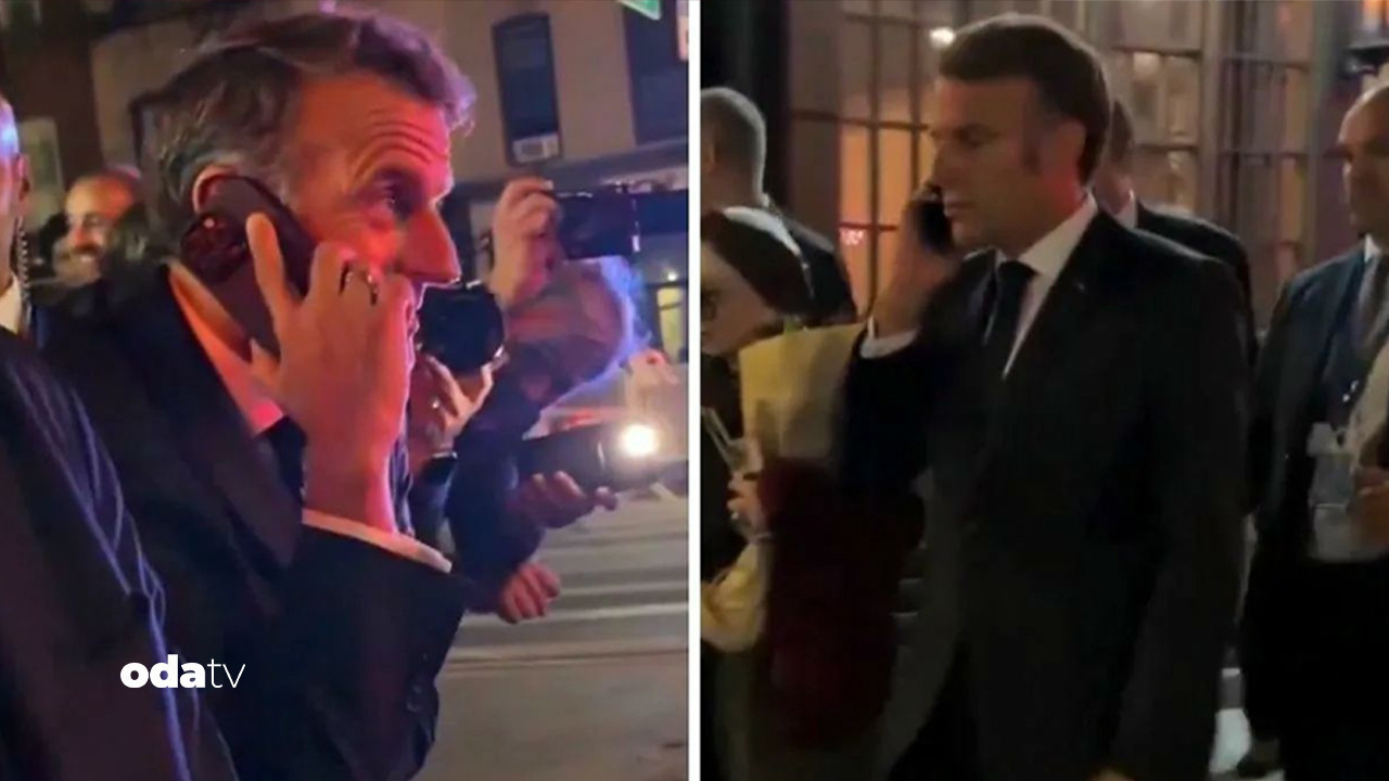 trumpin konvoyu macronun onunu kesti arayip yolu ac dedi vdU12DNt