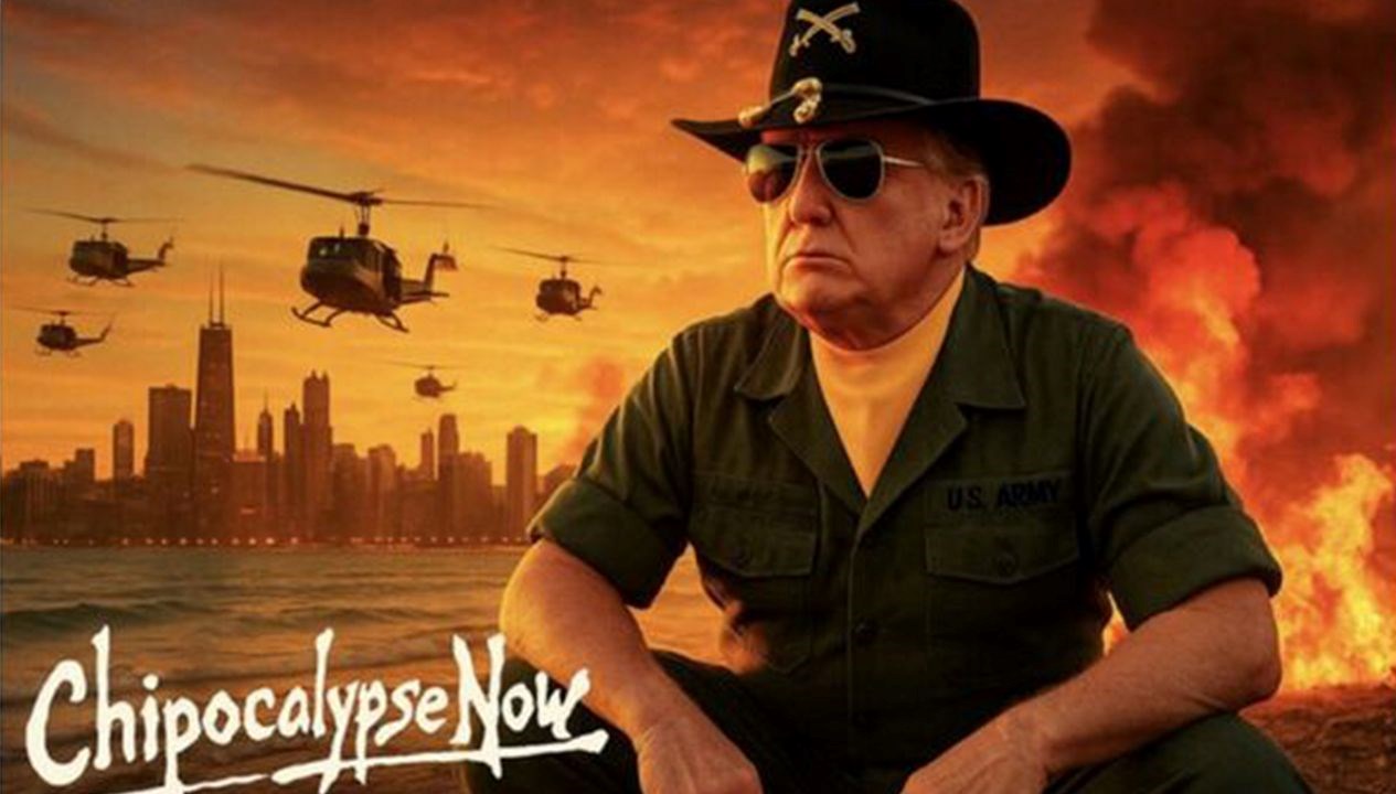 trumptan chicago tehdidi sinir disi kokusunu seviyorum y1QHHICR