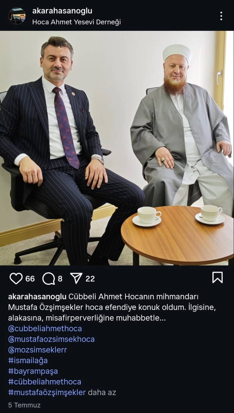 Karahasanoğlu'nun Ziyaretleri